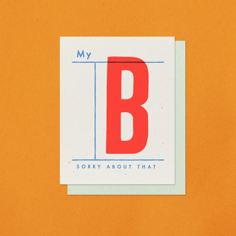 My B